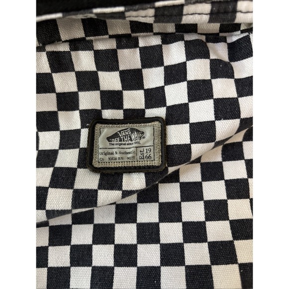 Vintage Rare Vans backpack Black/white Checkered‎ main image 8